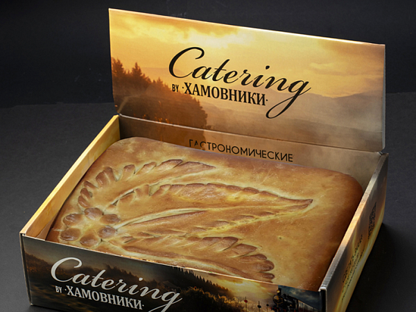 Пирог с горбушей и рисом 